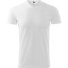 Heavy V-neck 111 - biela
