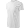 Heavy V-neck 111 - biela