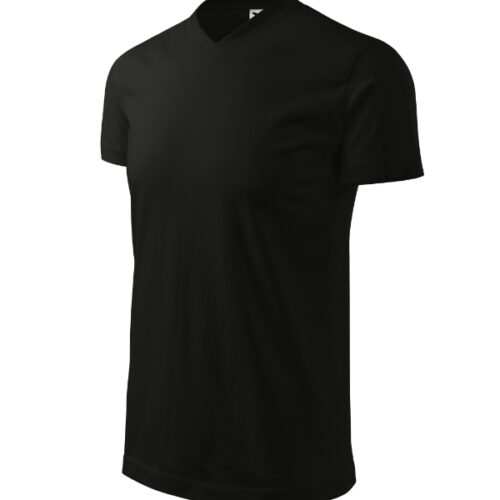 Tričko Heavy V-neck 111 - čierna