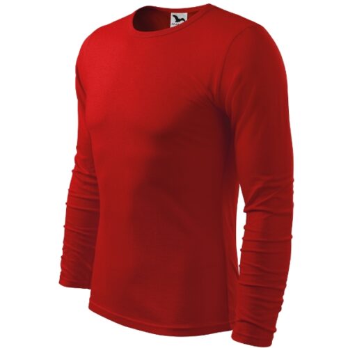 Tričko Fit-T LS 119 - červená
