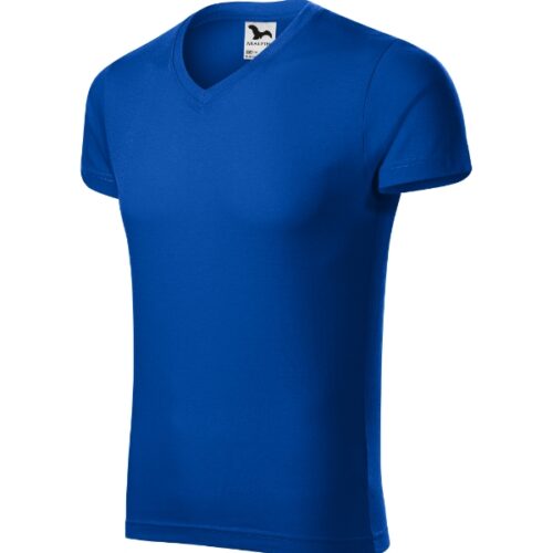 Slim Fit V-neck 146 - kráľovská modrá