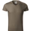 Slim Fit V-neck 146 - army