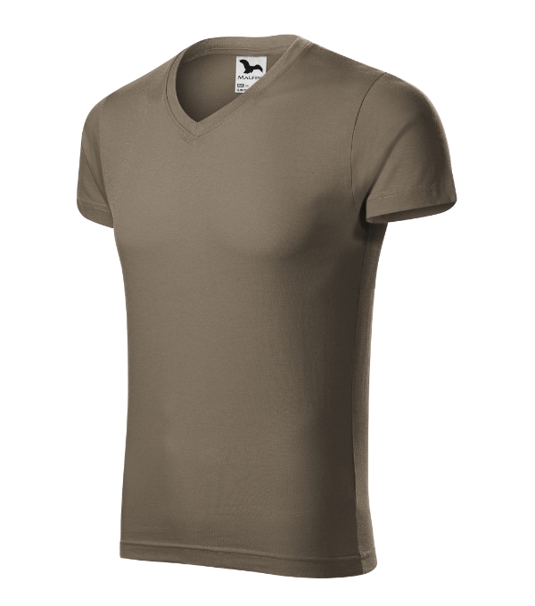 Slim Fit V-neck 146 - army