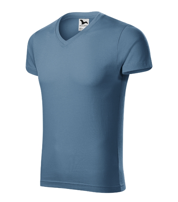 Slim Fit V-neck 146 - denim