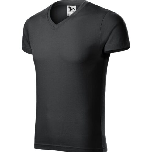 Slim Fit V-neck 146 - ebony gray