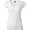 Fit V-neck 162 - biela