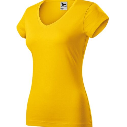 Fit V-neck 162 - žltá