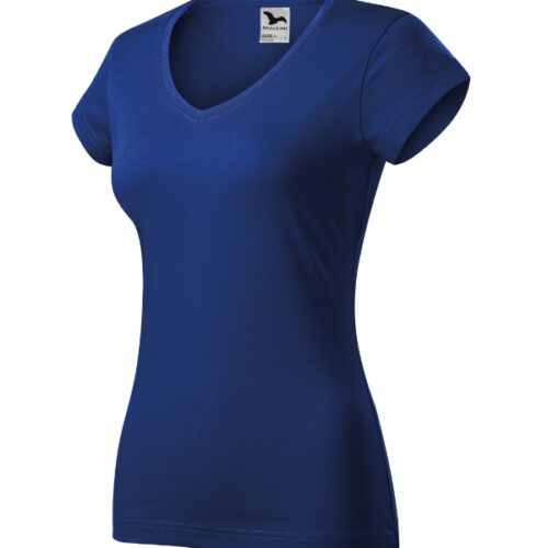 Fit V-neck 162 - kráľovská modrá