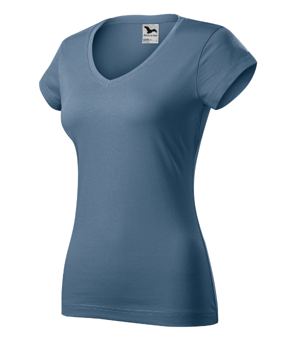 Fit V-neck 162 - denim