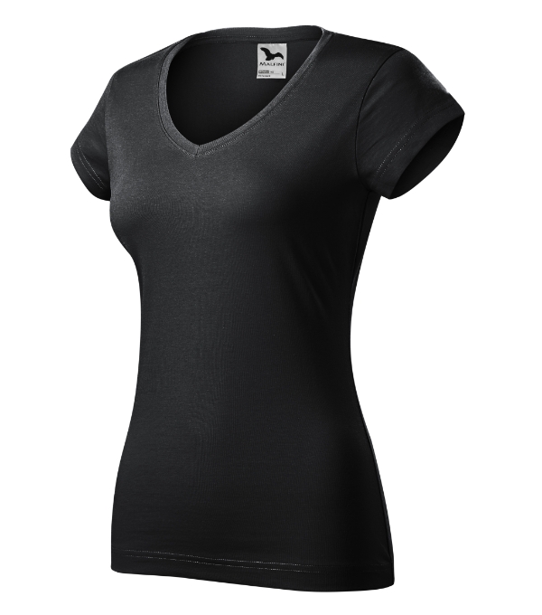 Fit V-neck 162 - ebony gray