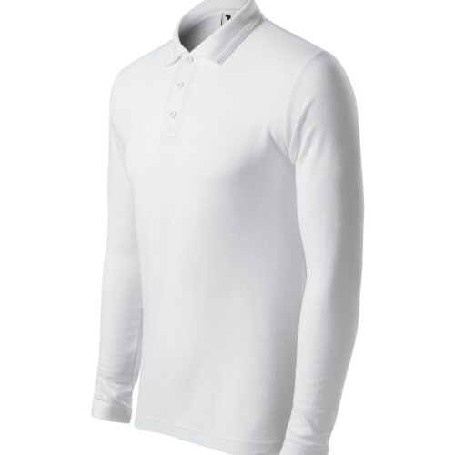 Pique Polo LS 221 - biela