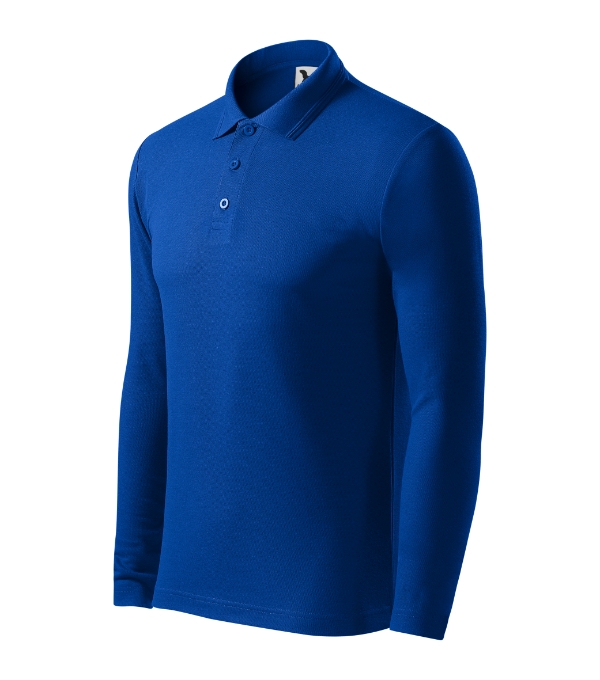 Pique Polo LS 221 - kráľovská modrá