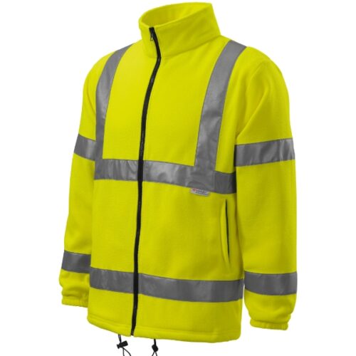 HV Fleece Jacket 5V1 - fluorescenčná žltá