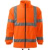 HV Fleece Jacket 5V1 - fluorescenčná oranžová