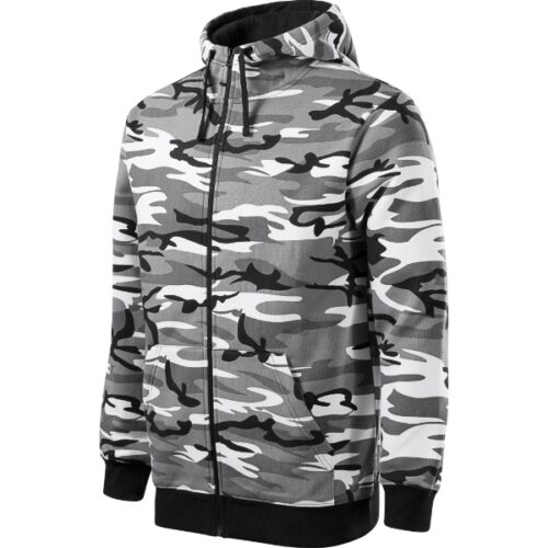 Camo Zipper C19 - camouflage gray