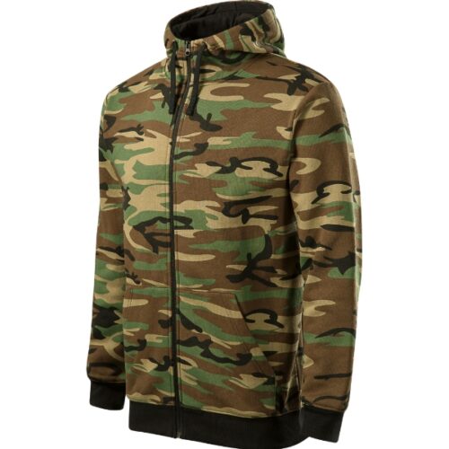 Camo Zipper C19 - camouflage brown