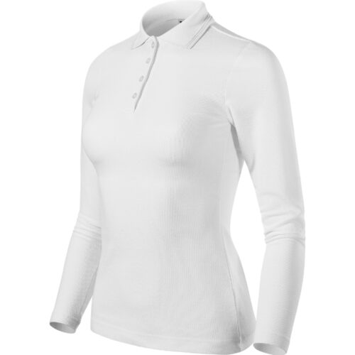 Pique Polo LS 231 - biela