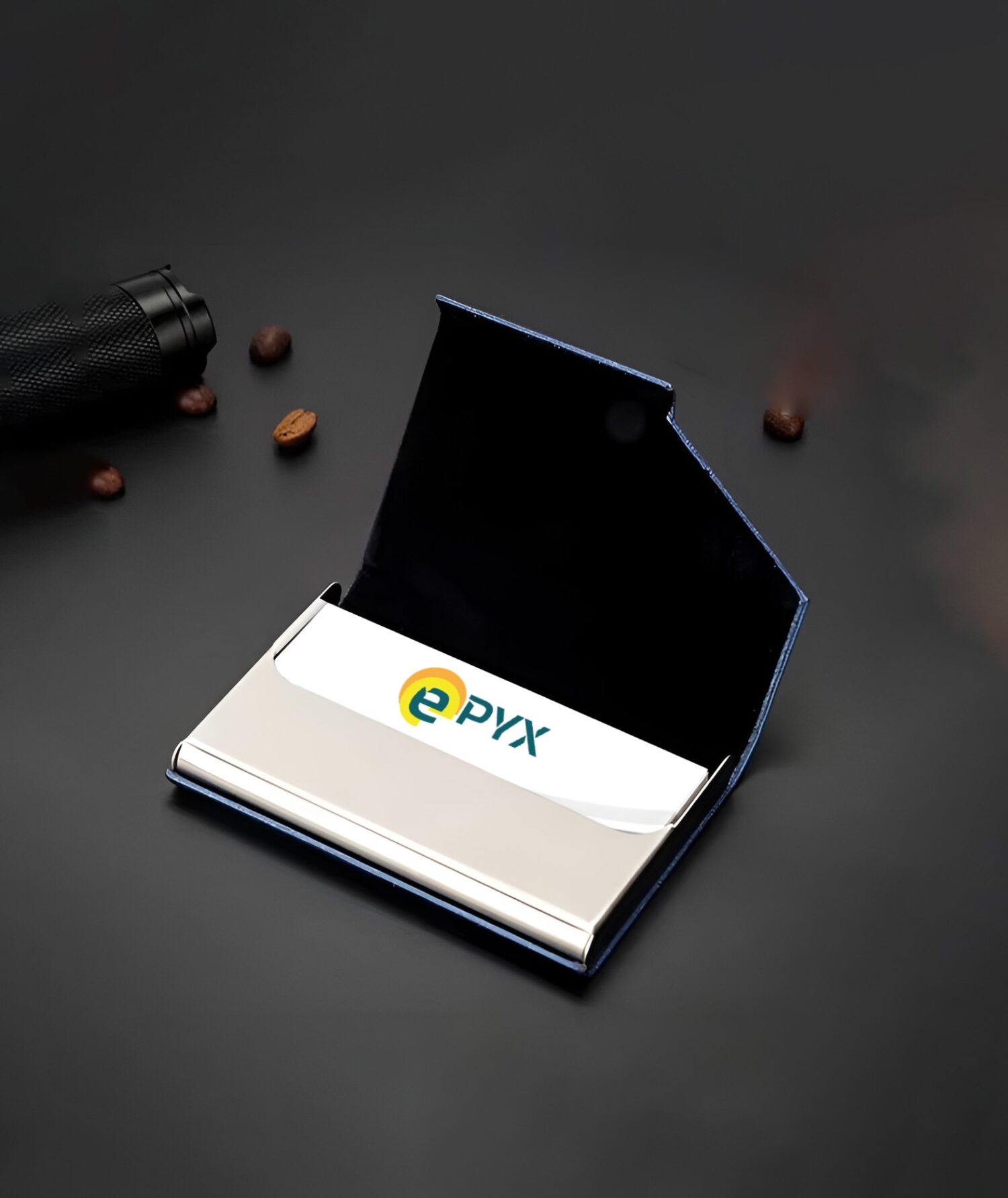 Personalizovaný luxusný vizitkár z PU kože - Image 3