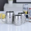 Dvojvrstvový nerezový pohár / krígel na pivo 500ml