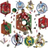 Drevené puzzle futbalista + drevený box