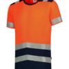 T-Shirt High Vis Bicolor T01 - fluorescenčná oranžová