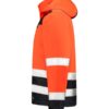 Midi Parka High Vis Bicolor T51 - fluorescenčná oranžová