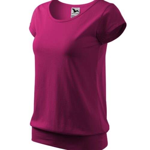 Tričko City 120 - fuchsia red