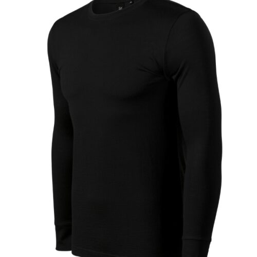 Tričko Merino Rise LS 159 - čierna