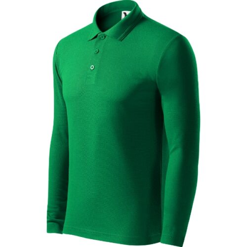 Pique Polo LS 221 - trávová zelená
