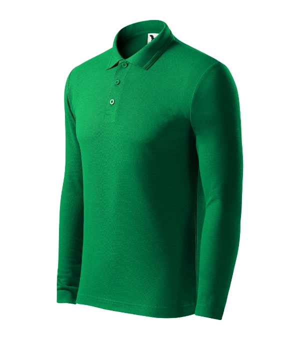 Pique Polo LS 221 - trávová zelená