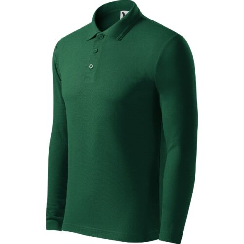 Pique Polo LS 221 - dark green