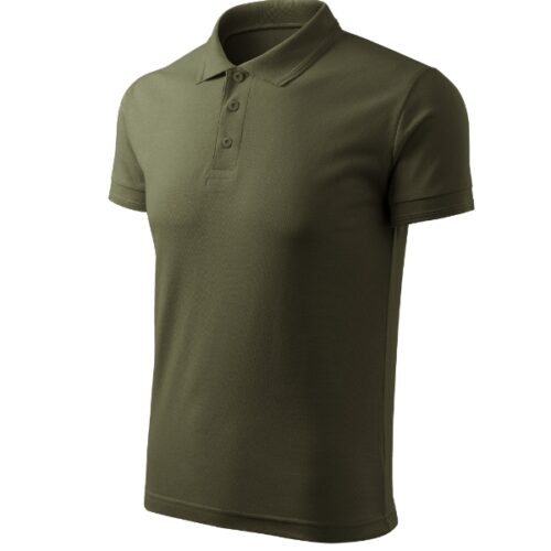 Polokošeľa Pique Polo Free F03 - military