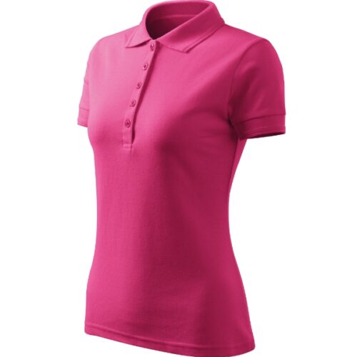 Polokošeľa Pique Polo Free F10 - purpurová