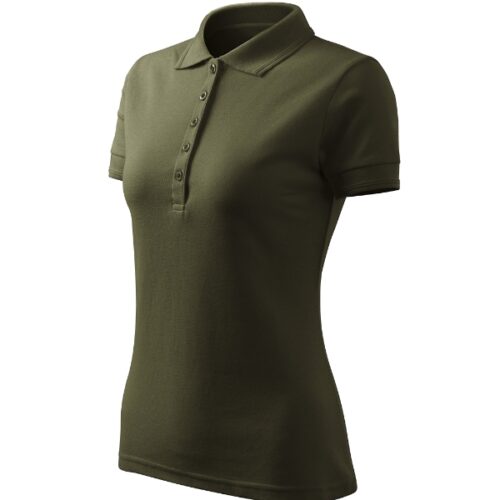 Polokošeľa Pique Polo Free F10 - military