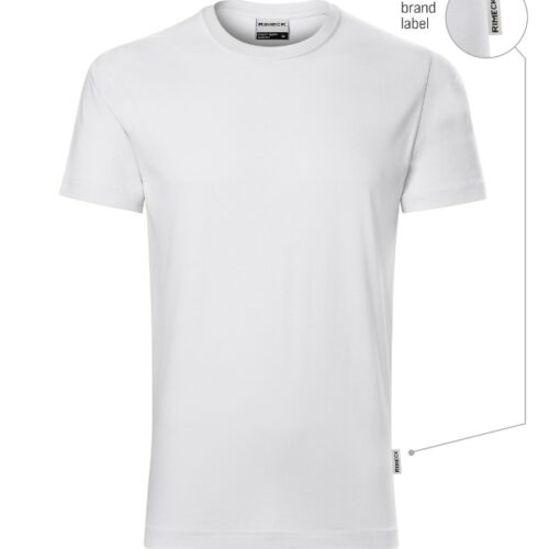 Tričko Resist R01 - biela 00 (brand label)