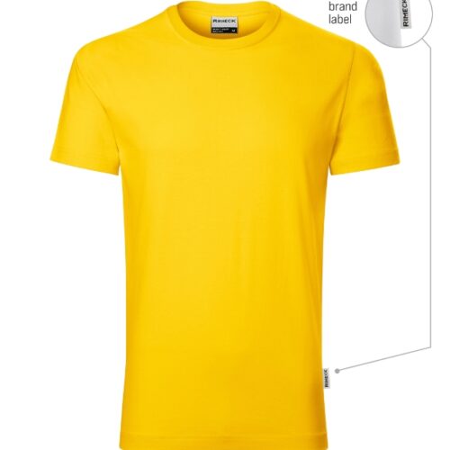 Tričko Resist R01 - žltá 04 (brand label)