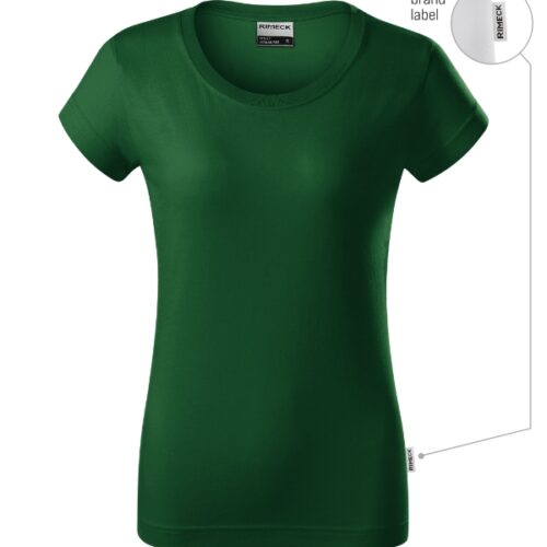 Tričko Resist R02 - fľaškovozelená 06 (brand label)