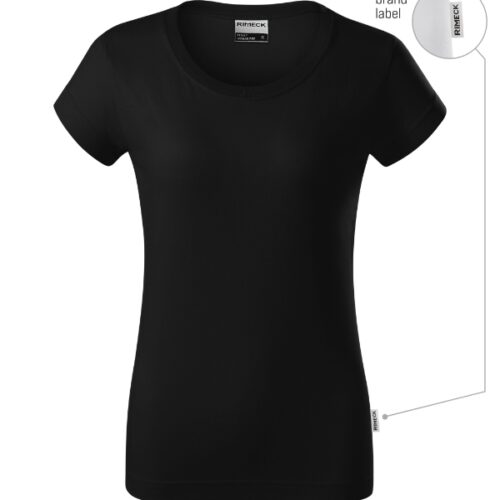 Tričko Resist R02 - čierna 01 (brand label)