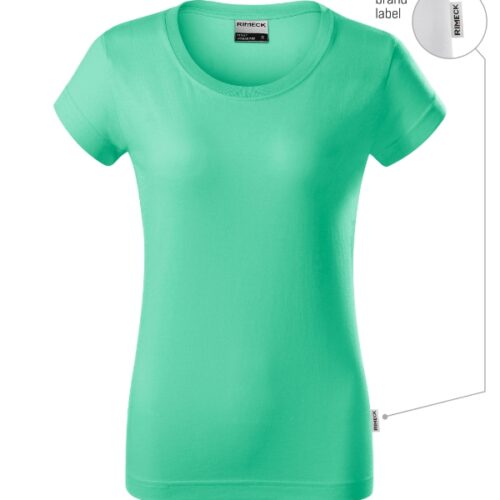 Tričko Resist R02 - mätová 95 (brand label)