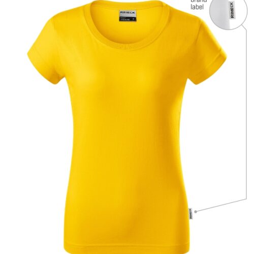 Tričko Resist R02 - žltá 04 (brand label)