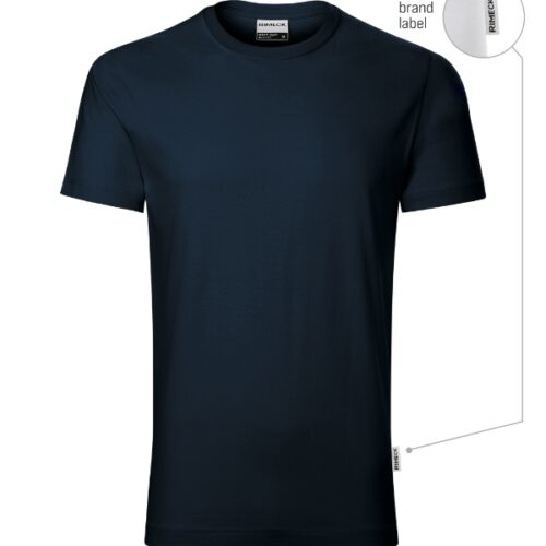 Tričko Resist heavy R03 - tmavomodrá 02 (brand label)