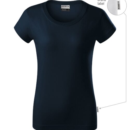 Tričko Resist heavy R04 - tmavomodrá 02 (brand label)