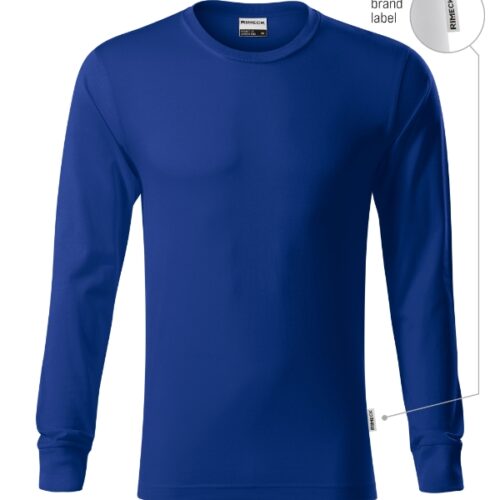 Tričko Resist LS R05 - kráľovská modrá 05 (brand label)