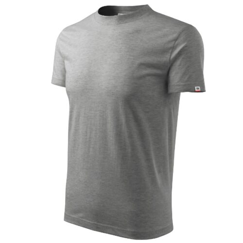 Tričko Base R06 - tmavosivý melír 12 (brand label)