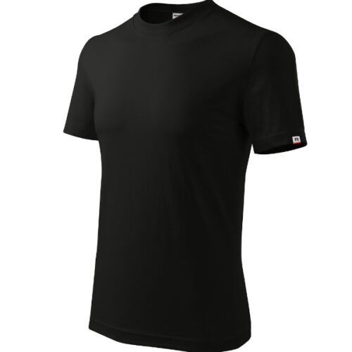 Tričko Base R06 - čierna 01 (brand label)