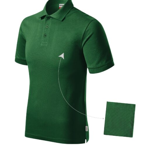 Polokošeľa Resist Heavy Polo R20 - fľaškovozelená 06 (brand label)