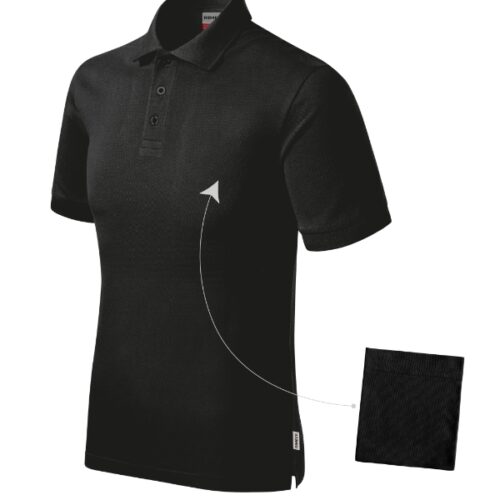 Polokošeľa Resist Heavy Polo R20 - čierna 01 (brand label)