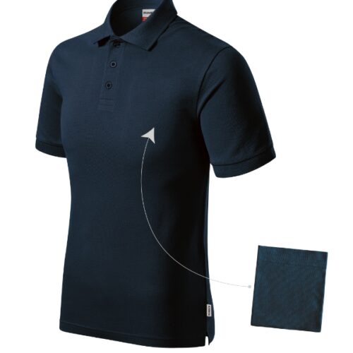 Polokošeľa Resist Heavy Polo R20 - tmavomodrá 02 (brand label)