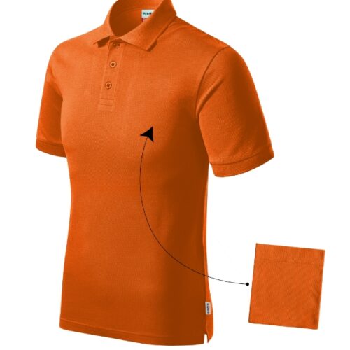 Polokošeľa Resist Heavy Polo R20 - oranžová 11 (brand label)