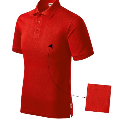 Resist Heavy Polo R20 - červená 07 (brand label)